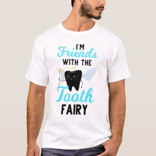 Camiseta Dentista Diente Hada Pediátrica Auxiliar Dental Hy