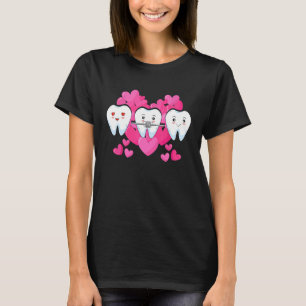 Camiseta Dentista El día de San Valentín De Hadas Dientes Q