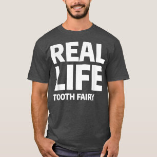 Camiseta Dentista higiénico dental de la vida real