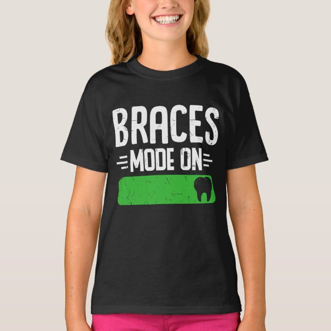 Camiseta Dentista Ortodontista Dental Activa El Modo (Anverso)