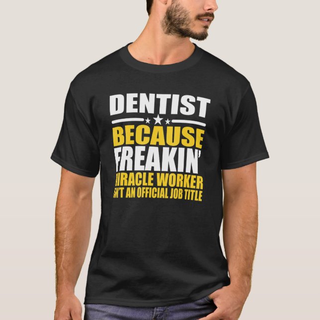 Camiseta Dentista Para Coworker (Anverso)