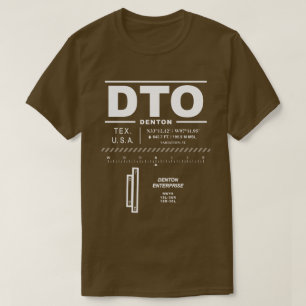 Camiseta Denton Enterprise Airport DTO T-Shirt