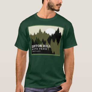 Camiseta Denton Hill State Park Pennsylvania Forest Sunrise