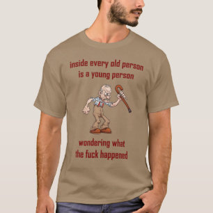 Camiseta dentro de cada persona mayor…
