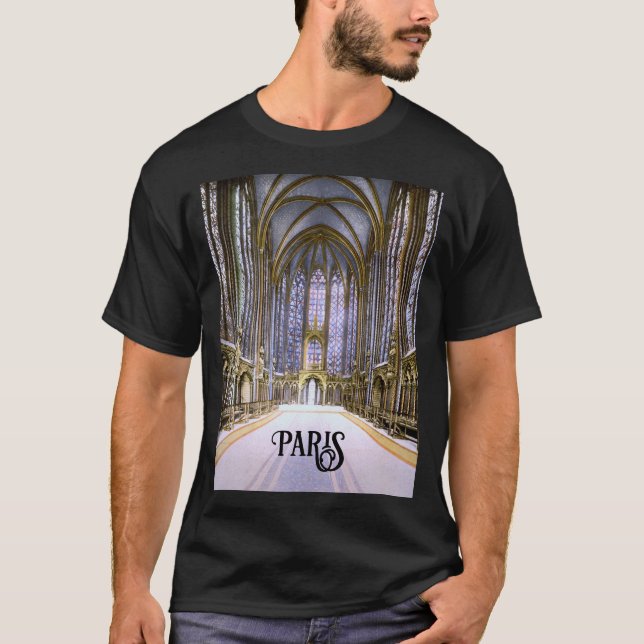 Camiseta Dentro de la Capilla Santa de París (1900) (Anverso)