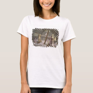 Camiseta Dentro de una casa en Alaska (grabado del color)