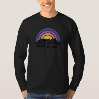 Camiseta Dents Du Midi Valais Wallis Swiss Alps Mountain Hi