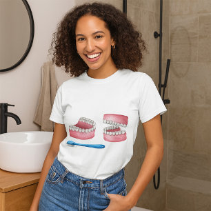 Camiseta Dentures Womens T-Shirt