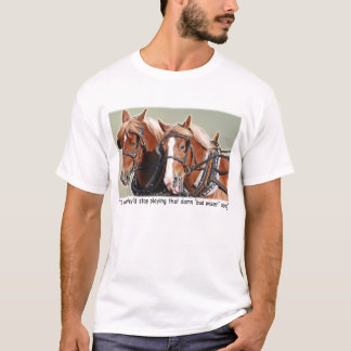 Camiseta Denuncia belga del caballo de proyecto