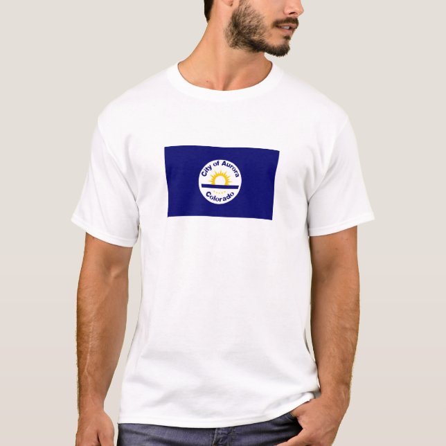 Camiseta Denver, Bandera Colorado (Anverso)
