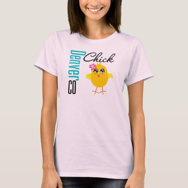 Camiseta Denver CO Chick (Anverso)