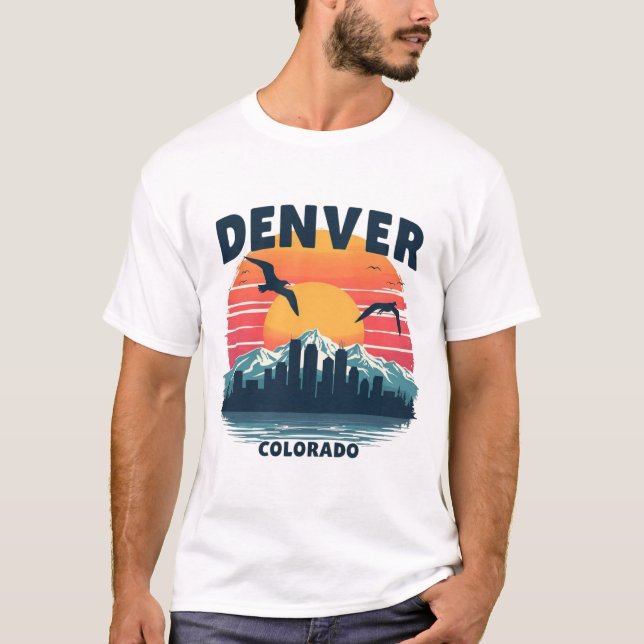 CAMISETA DENVER COLORADO (Anverso)