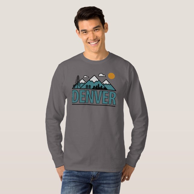 Camiseta Denver Colorado (Anverso completo)