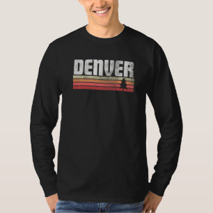 Camiseta Denver Colorado Retro Style Vintage años 70 años 8