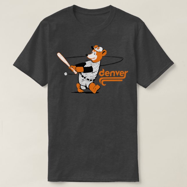 Camiseta Denver Defunct Bears Minor League Baseball 1982 (Diseño del anverso)