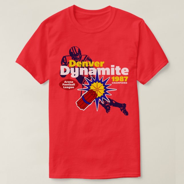 Camiseta Denver dinamita (Diseño del anverso)