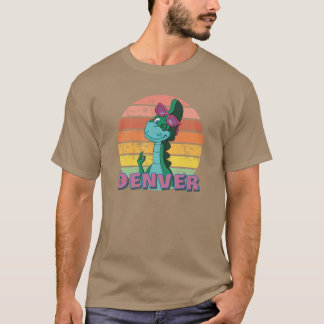 Camiseta Denver el último dinosaurio chica divertida famili