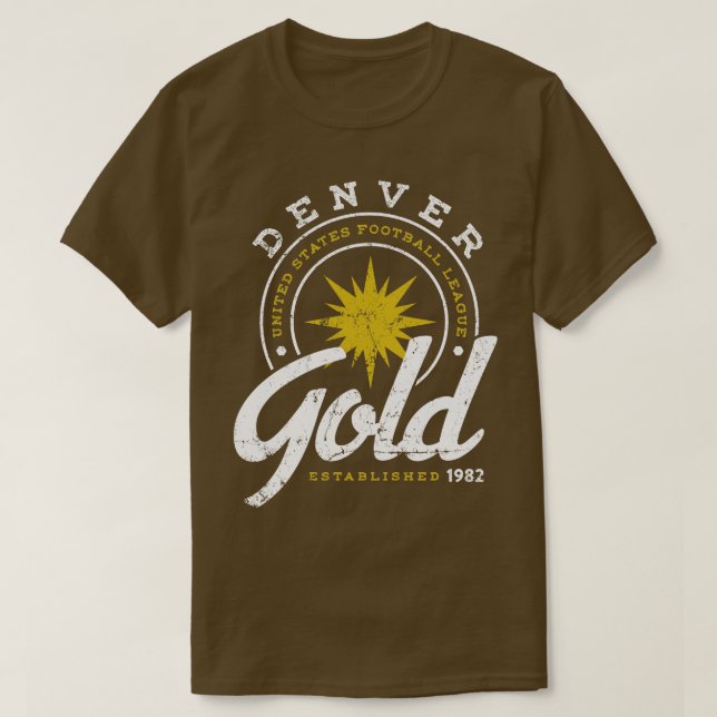 Camiseta Denver Gold (Diseño del anverso)
