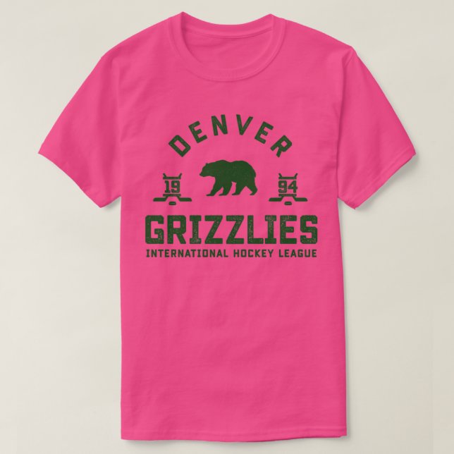 Camiseta Denver Grizzlies (Diseño del anverso)