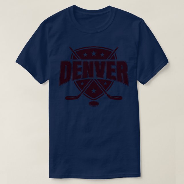 CAMISETA DENVER ICE HOCKEY 2 SIDE (Diseño del anverso)
