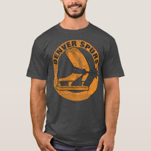 Camiseta Denver Spurs estética vintage perturbada