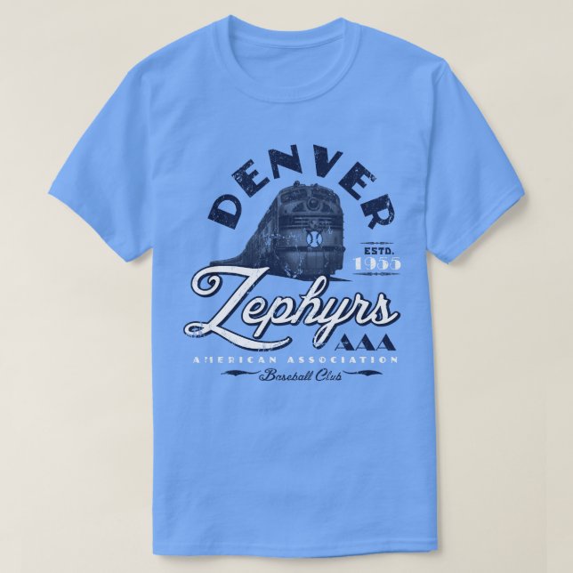 Camiseta Denver Zephyrs (Diseño del anverso)
