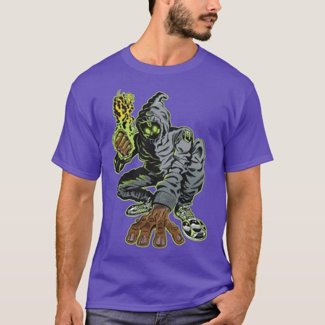 Camiseta Denzel Curry Unlocked Comic divertido (Anverso)