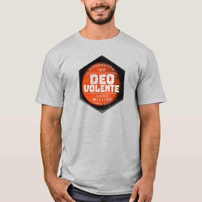 Camiseta Deo Volente (Anverso)