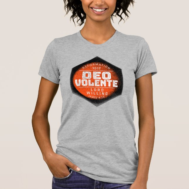 Camiseta Deo Volente (Anverso)