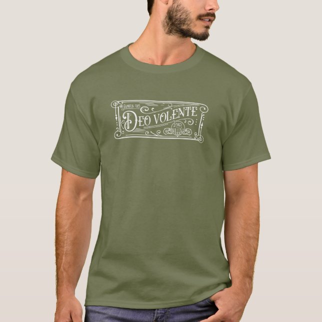 Camiseta Deo Volente Vintage Victorian (Anverso)