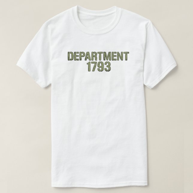 Camiseta Departamento 1793 Básico (Diseño del anverso)