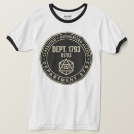 Camiseta Departamento 1793 Ringer