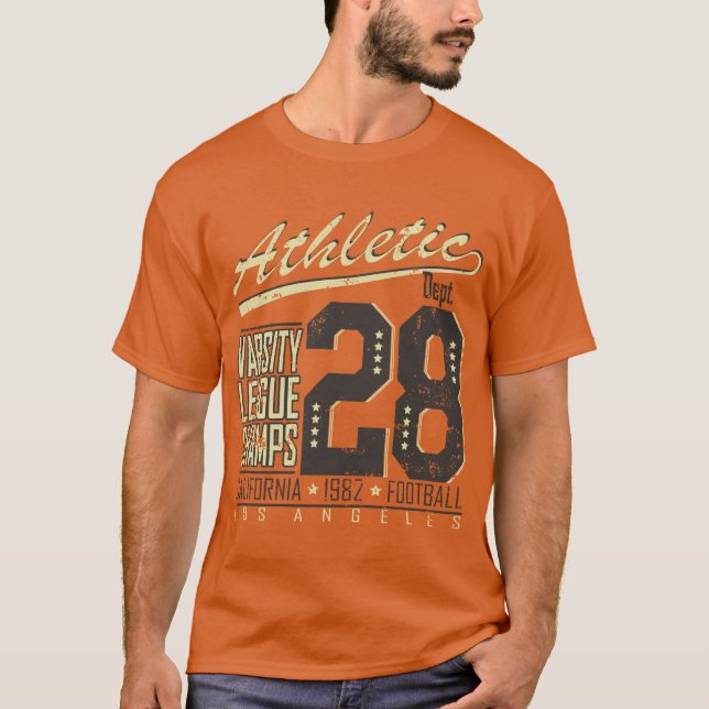 Camiseta Departamento atlético de los campeones 28 de la (Anverso)