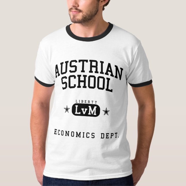Camiseta Departamento austríaco de la economía de la (Anverso)