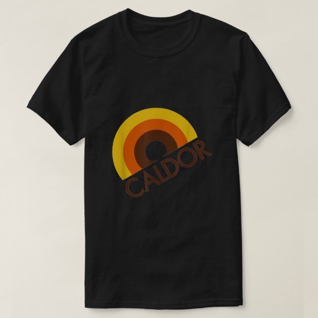Camiseta Departamento Caldor Retro Vintage (Diseño del anverso)