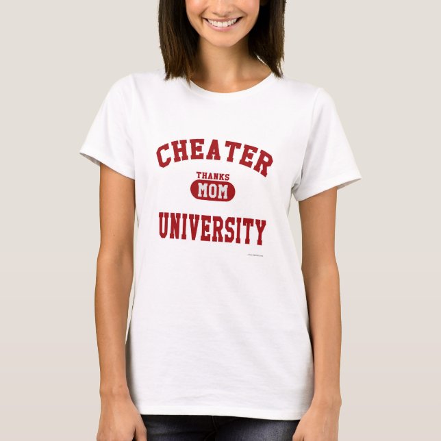 Camiseta Departamento de Atletismo de la Escuela de Parodia (Anverso)