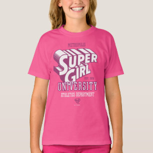 Camiseta Departamento de Atletismo de la Superchica Metropo