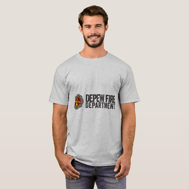 Camiseta Departamento de Bomberos de Depew (Anverso completo)