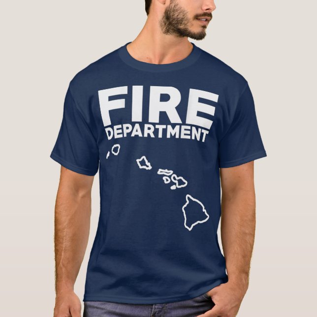 Camiseta Departamento de Bomberos de Hawái Obligación de lo (Anverso)