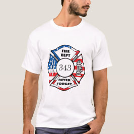 Camiseta Departamento de Bomberos de la Ciudad de Nueva Yor