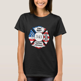 Camiseta Departamento de Bomberos de la Ciudad de Nueva Yor