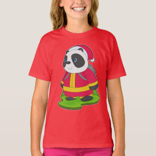 Camiseta Departamento de Bomberos de Panda Navidades