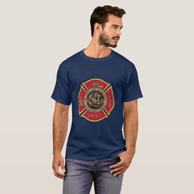 Camiseta Departamento de Bomberos de St. Louis (Anverso completo)