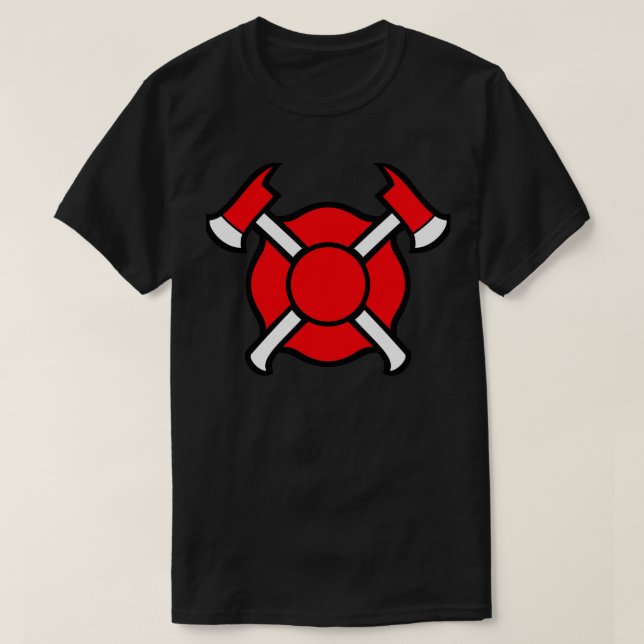 Camiseta Departamento de bomberos o Servicio de bomberos de (Diseño del anverso)