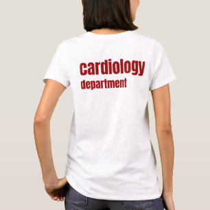 Camiseta Departamento de Cardiología Enfermero de cardiólog