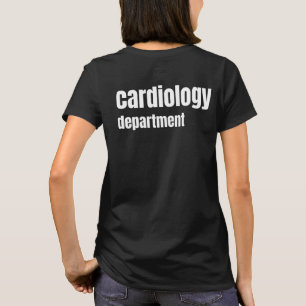 Camiseta Departamento de Cardiología Personal del empleado