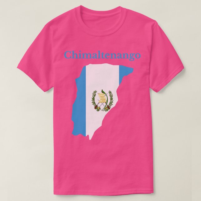 Camiseta Departamento de Chimaltenango Guatemala (Diseño del anverso)