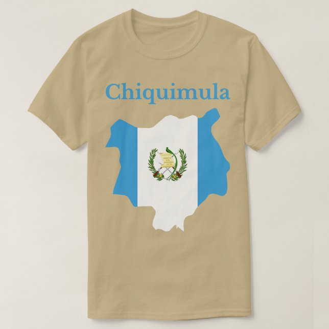 Camiseta Departamento de Chiquimula (Diseño del anverso)