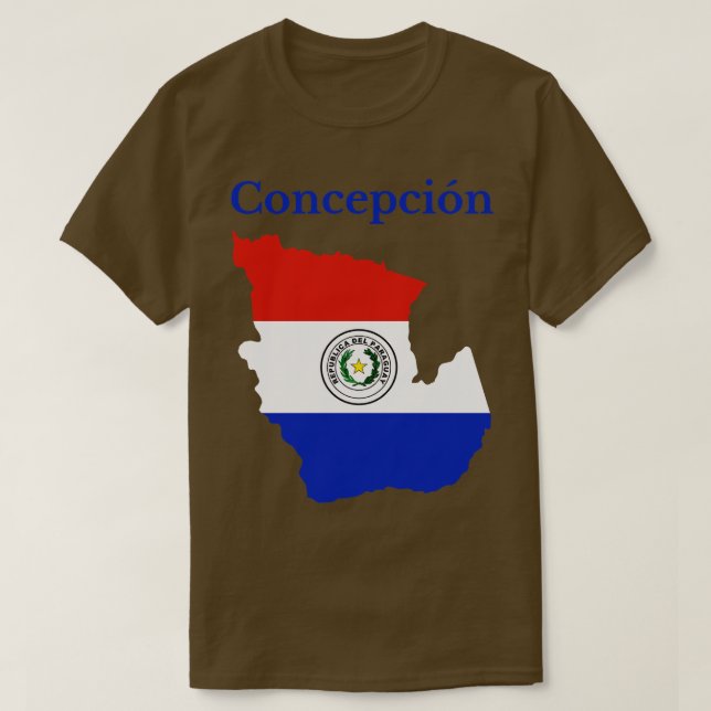 Camiseta Departamento de Concepción Paraguay (Diseño del anverso)