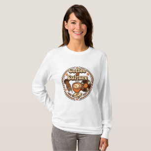 Camiseta Departamento de Cultura del Café de la Vida Real -